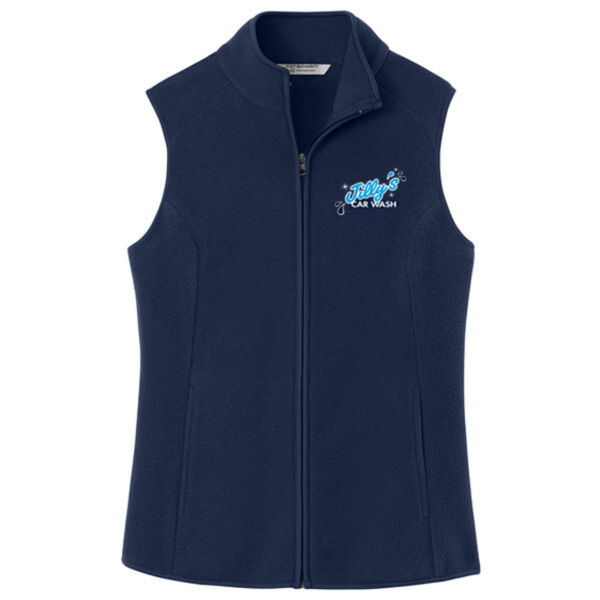 L702 - EMB - I201E149 - LADIES Fleece Vest Thumbnail