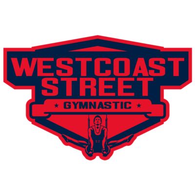 West Coast Street Gymnastic logo template Thumbnail